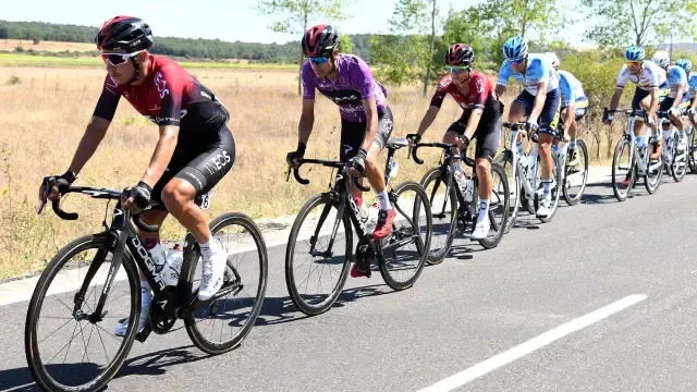 Jorge Arcas, protagonista en la Vuelta a Burgos