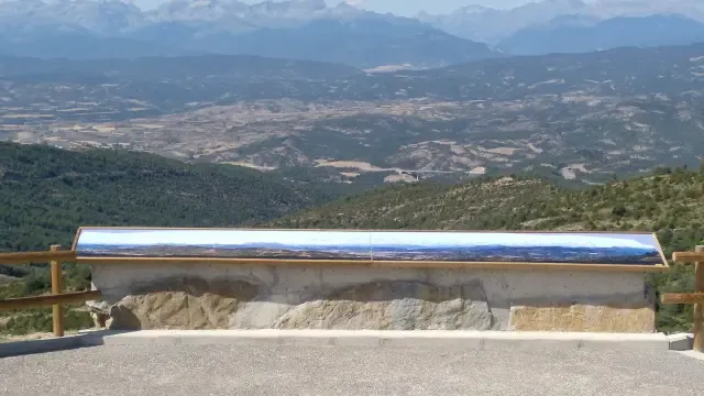 Panorámica del Pirineo oscense