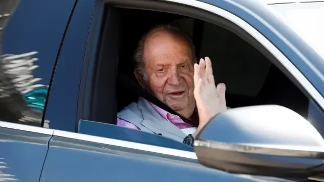 El Rey Juan Carlos, tras salir del hospital: "Estoy fenomenal, con cañerías y tuberías nuevas"
