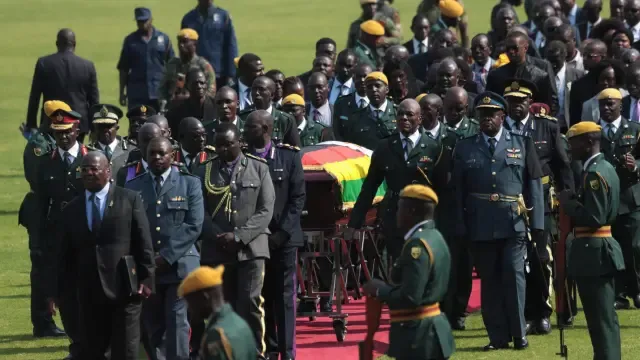 Jefes de Estado y altos cargos del mundo dan el último adiós a Mugabe