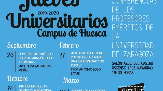 Luisa Mª Frutos analiza en Huesca el potencial turístico del Alto Aragón