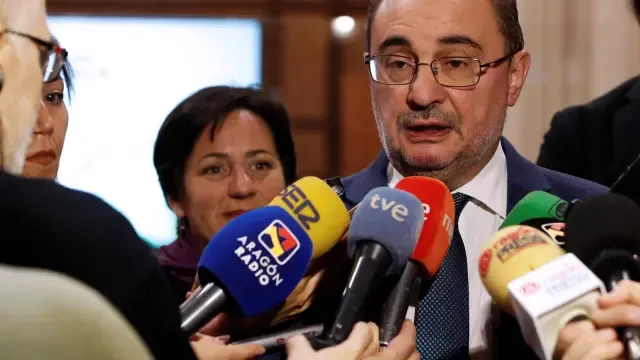 Lambán confía en pactar con Cs para que PSOE prescinda de la "indeseable" ERC
