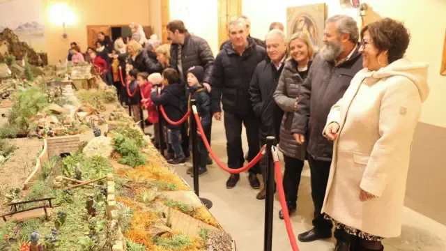 Pomar de Cinca inaugura un Belén con 400 figuras
