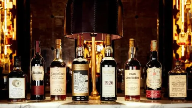 La mayor colección de whisky del mundo se subasta