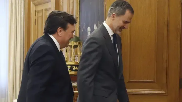 Sólo los aliados del PP trasladan al Rey un "no" rotundo a Sánchez