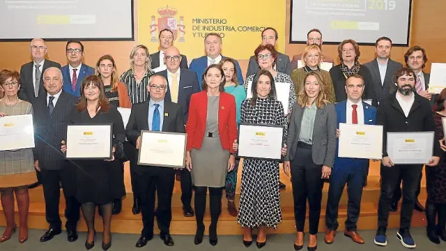 La Asociación de Comerciantes de Huesca recibe un Premio Nacional 2019