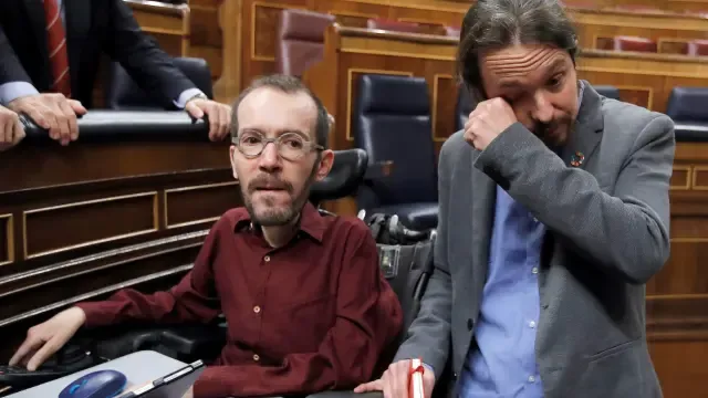 Pablo Iglesias rompe a llorar tras el pleno de investidura