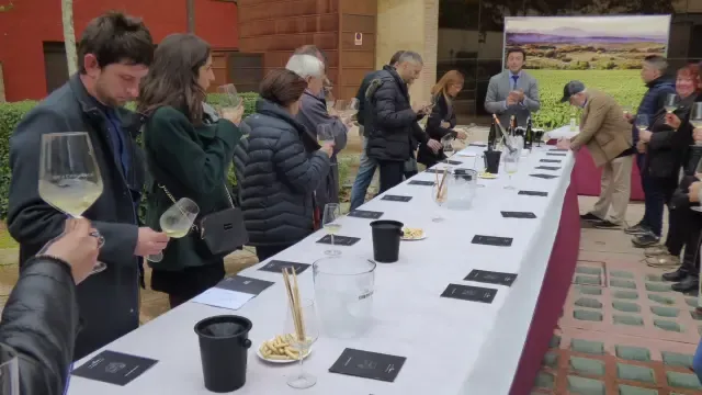 "Barbastro, Ciudad del Vino" en el stand de Aragón en Fitur