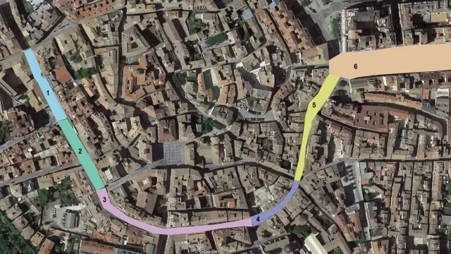 Los cosos de Huesca, una transformación urbana y un cambio en los hábitos de movilidad