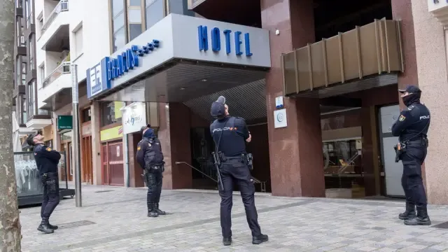 Hallada muerta una niña en la habitación de un hotel de Logroño