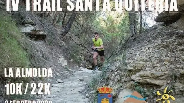 El IV Trail Santa Quiteria tendrá lugar en La Almolda este domingo con casi 400 participantes