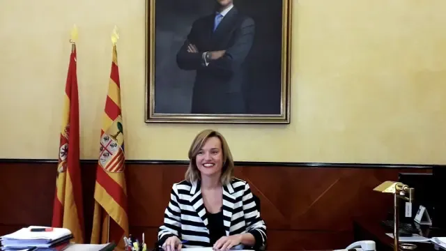Pilar Alegría expresa su orgullo de ser delegada del Gobierno en Aragón