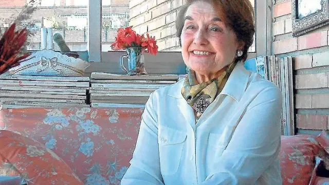 Muere en Huesca la gran acuarelista altoaragonesa Aida Corina