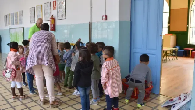 Educación sube la ratio de Infantil en Huesca y en Fraga hasta los 23 alumnos