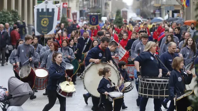 Suspendido el Encuentro de Bandas 'Sonidos de la Semana Santa' de Huesca