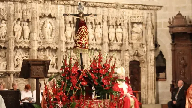 La Diócesis de Huesca instala una webcam para rezar al Santo Cristo de los Milagros