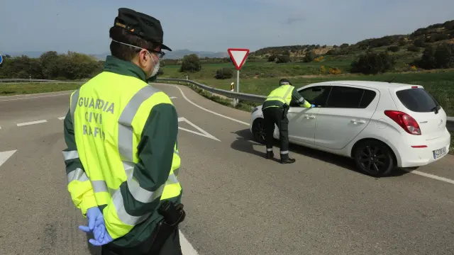 Intensifican la vigilancia en carretera y ciudad en la provincia de Huesca para el fin de semana ante el coronavirus