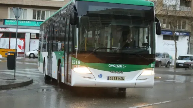 Las líneas C1 y C2 de autobuses urbanos de Huesca quedan suprimidas por el coronavirus
