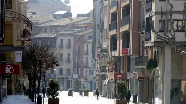Los comerciantes de Huesca solicitan un protocolo de actuación para la apertura al público