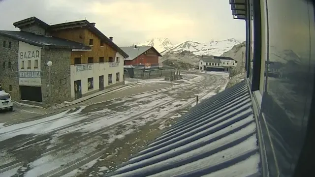 Activada la alerta por nieve en el Pirineo de la provincia de Huesca