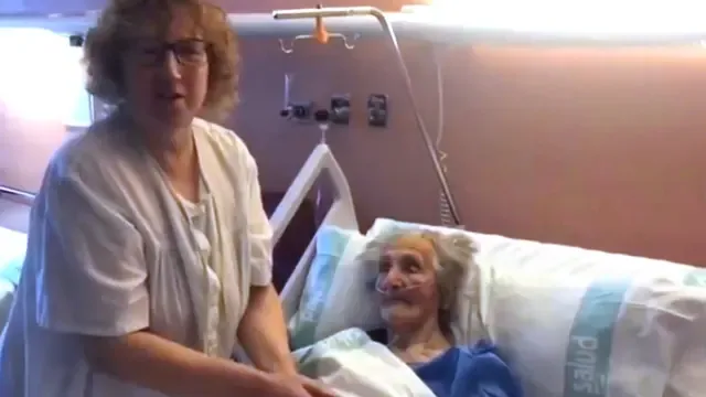 La hija de la centenaria de Biescas: "Que sea una esperanza para todo el mundo que esté enfermo de coronavirus"