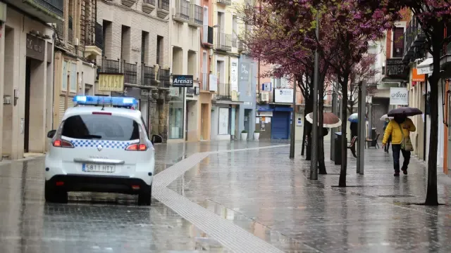 Primera detención en Huesca por incumplir reiteradamente las medidas del Estado de Alarma