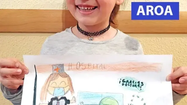 Seis niños de Jaca ganan el concurso de dibujo de San Jorge