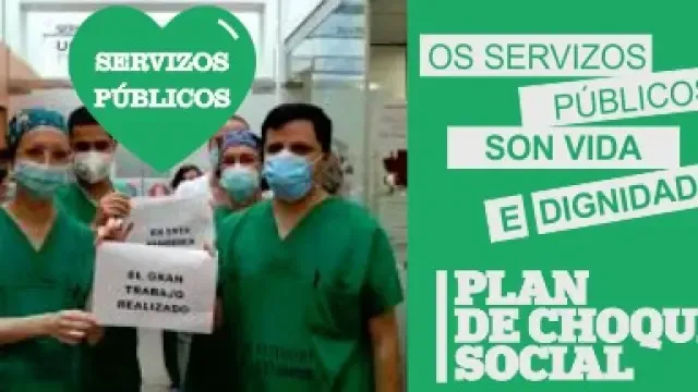 Lanzan la campaña #PintoUnCorazónVerde en defensa de los servicios públicos