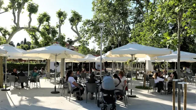Reabre el Parque Bar de Huesca después de las obras realizadas en los últimos meses