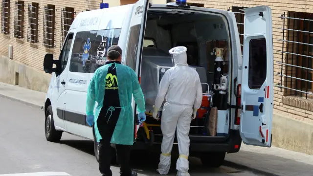 El Gobierno aragonés, en contra de recuperar ambulancias covid en Huesca