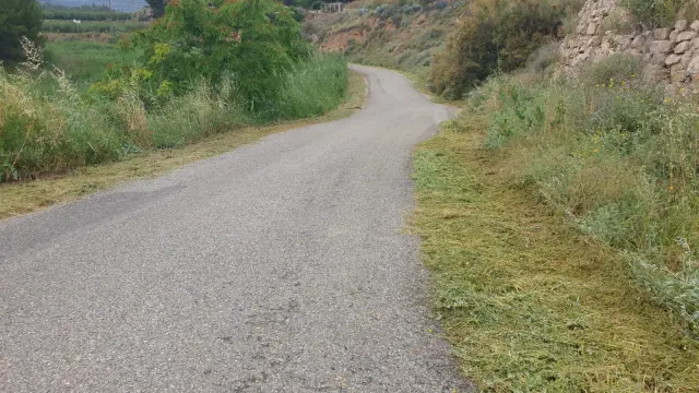 Asfaltado de cinco caminos rurales en Fraga con un presupuesto de más de 72.000 euros