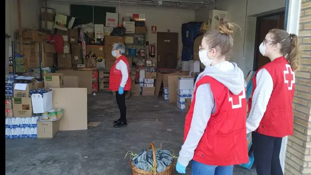 Cerca de 500 voluntarios participan en el Plan Cruz Roja Responde frente a la covid-19 en la provincia de Huesca