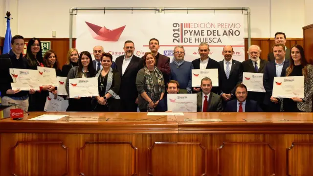 Banco Santander y la Cámara de Comercio de Huesca lanzan la cuarta edición del Premio Pyme del Año