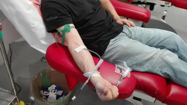 La solidaridad para donar sangre salva vidas en Aragón