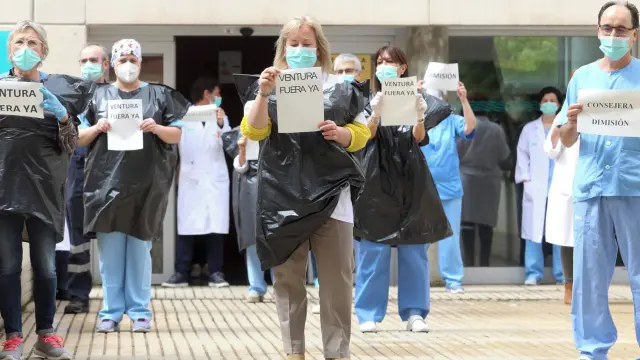 El 4 % de los enfermeros de Aragón ha tenido coronavirus