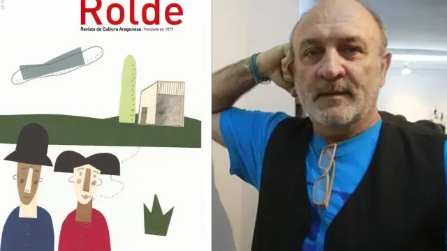 Antonio Santos ilustra la portada del nuevo número de Rolde