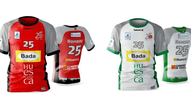 Bada Huesca ya tiene nuevas camisetas
