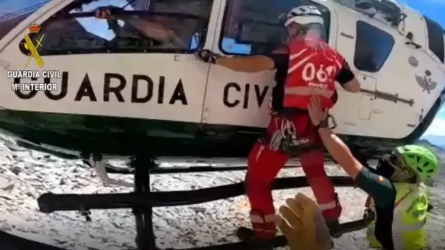 La Guardia Civil rescata a tres personas en el Pirineo este fin de semana