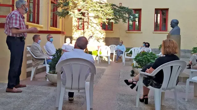 Homenaje a Domingo Miral en los Cursos de Verano de la UZ en Jaca