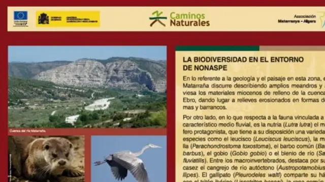 Zaragoza y Teruel suman más kilómetros de Caminos Naturales