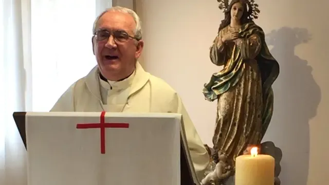 Monseñor Pérez oficia en Barbastro la misa crismal