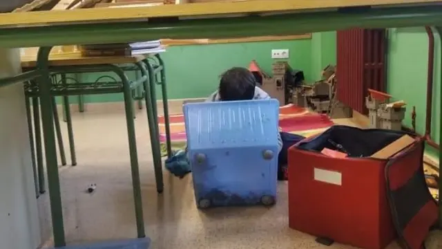 El Colegio de Miralsot de Fraga pone en marcha la escolarización de niños de dos años