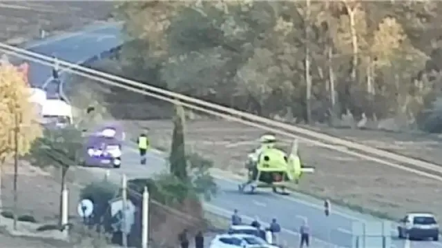 El conductor que arrolló mortalmente a un ciclista en Pozán de Vero, imputado de un delito por homicidio imprudente