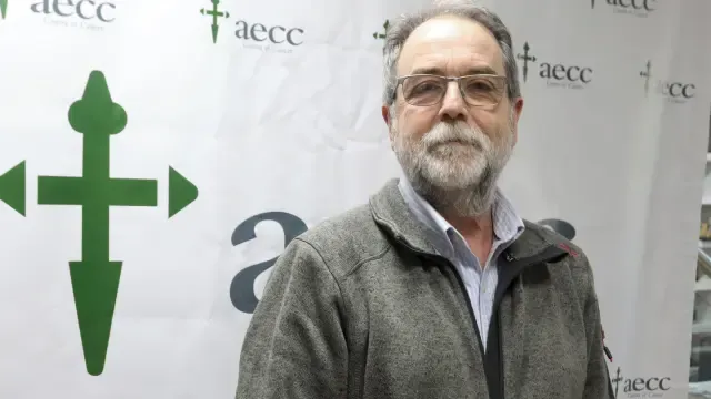 José Manuel Ramón y Cajal, presidente de la AECC de Huesca: "El cáncer no puede quedar en segundo plano por la pandemia"