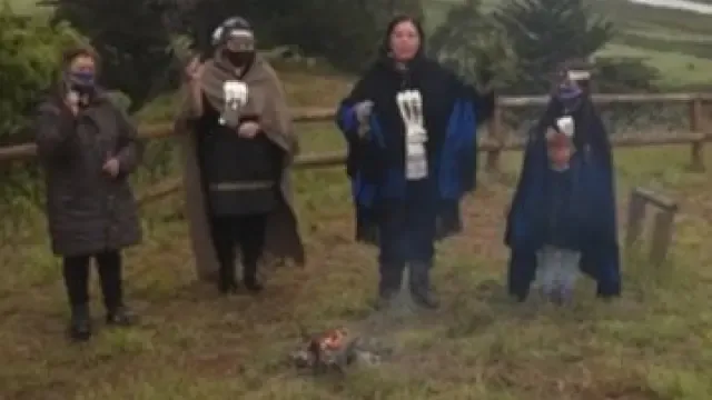 Silencio en una aldea mapuche para "recuperar el equilibrio" tras el eclipse