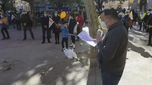 Ciudadanos Aragón participa en las manifestaciones en apoyo a la escuela concertada en Zaragoza, Huesca y Teruel