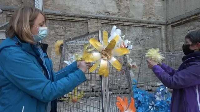 Un vídeo de Marta Javierre completa el proyecto "Flores para el recuerdo" de la Hoya de Huesca