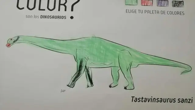 El Museo Natural reta a descubrir el color de los dinosaurios