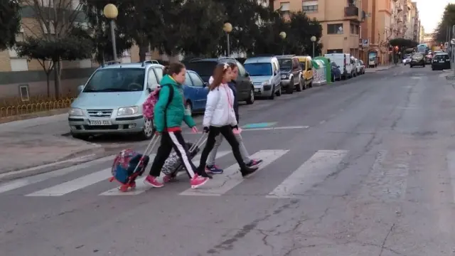 Suspendidas dos rutas escolares este jueves en la provincia de Huesca a causa de los efectos del temporal