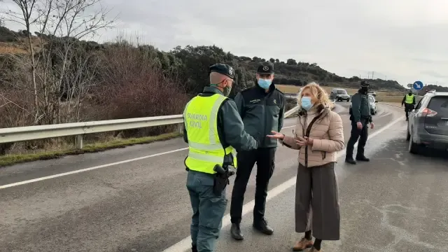 Las Fuerzas y Cuerpos de Seguridad refuerzan los controles perimetrales en Huesca con motivo del puente de San Vicente